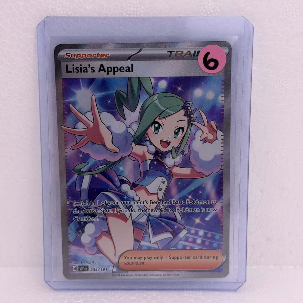 Lisia's Appeal 234/191 Full Art Ultra Rare - Pokémon TCG Surging Sparks